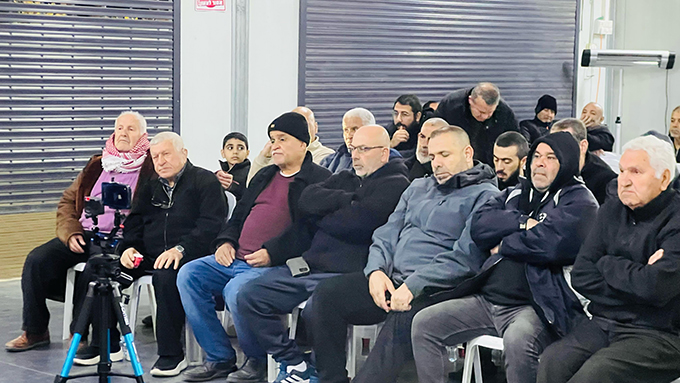 الشيخ علي الدنف ضيف اللقاء الثالث ضمن اسبوع الدعوة إستقبالاً لشهر رمضان في جلجولية 